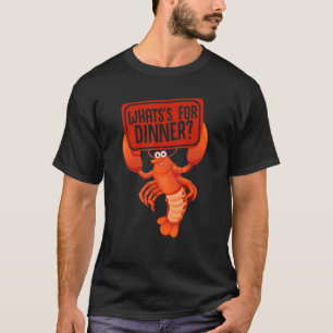 Crayfish  Crawfish Boil What's For Dinner Seafood T-Shirt