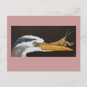 Crayfish Learns to Leap postcard