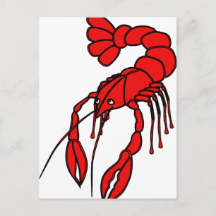 Crayfish Postcard