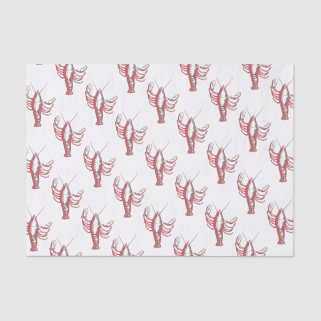 Crayfish Tissue Paper (Front)