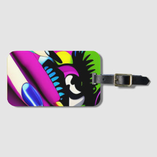 craying for you pshycodelic luggage tag
