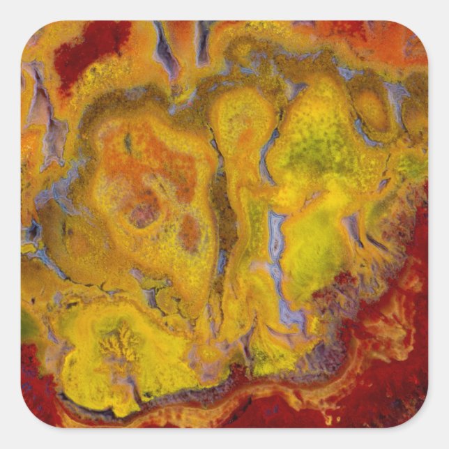 Crayola Jasper Square Sticker (Front)