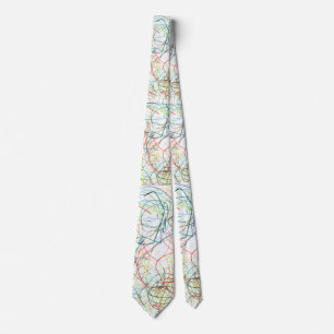 Crayon Art Tie