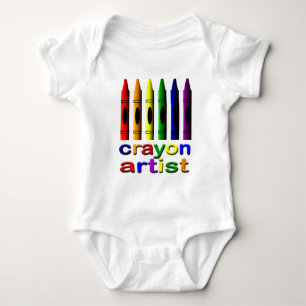 Crayon Artist Crayons Infant Creeper