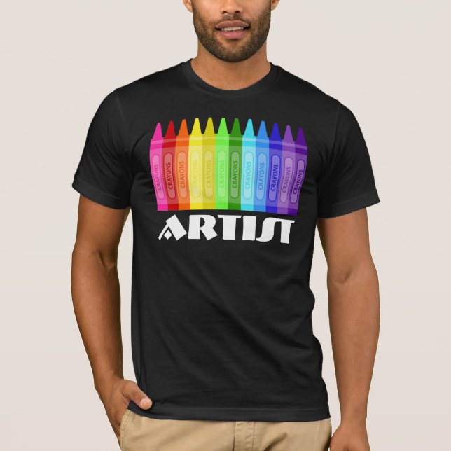 Crayon Artist T-Shirt (Front)