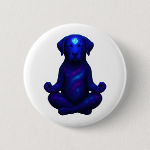 Crayon Chaos – Funny Brussels Griffon Dog Meme Des 6 Cm Round Badge
