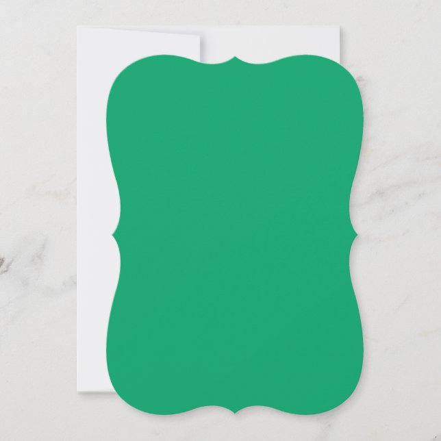 Crayon Colour Green Note Card (Front)