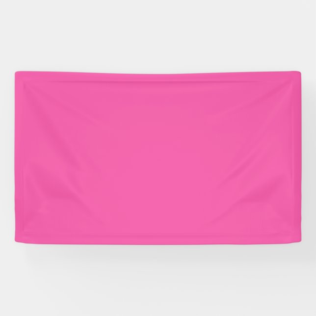 Crayon Colour Magenta Banner (Horizontal)