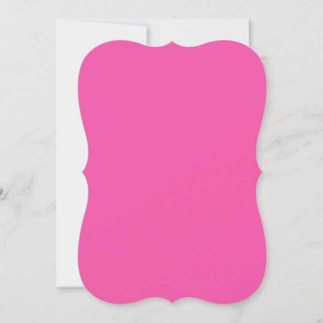 Crayon Colour Magenta Note Card (Front)