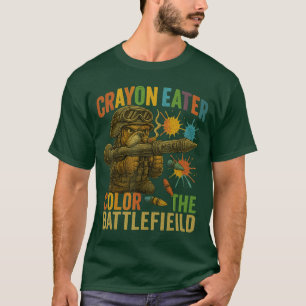 Crayon Eater Proud Military Corps Grunt Soldier Bu T-Shirt