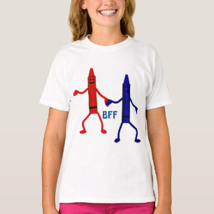 Crayon Friends BFF T-Shirt