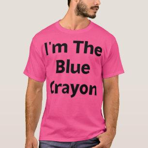 Crayon Halloween Group Costume Men Im the Blue T-Shirt