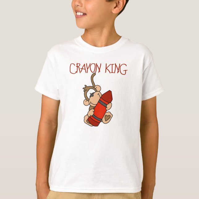 Crayon King T-Shirt (Front)