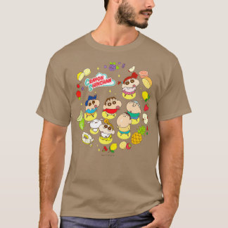 Crayon Shin-chan A lot of fruit Dessert Time T-Shirt