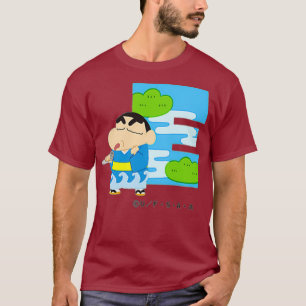 Crayon Shin-chan FUN FUN STUDY A to Z E one T-Shirt