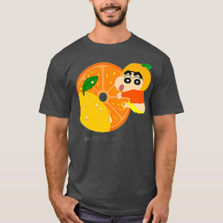 Crayon Shin-chan FUN FUN STUDY A to Z O one T-Shirt