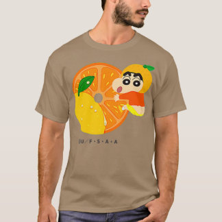 Crayon Shin-chan FUN FUN STUDY A to Z O one T-Shirt