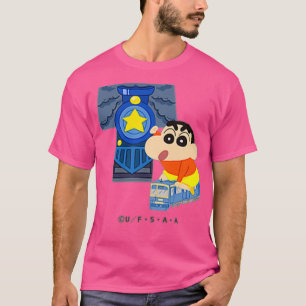 Crayon Shin-chan FUN FUN STUDY A to Z T one T-Shirt