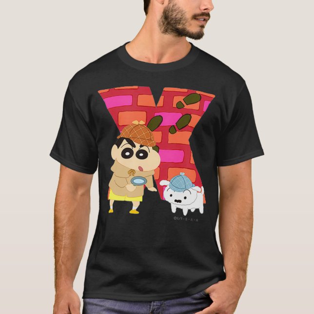 Crayon Shin-chan FUN FUN STUDY A to Z T-Shirt (Front)
