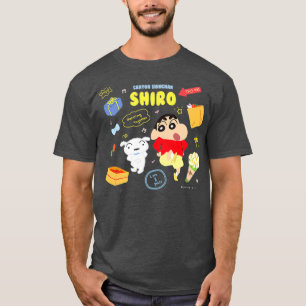 Crayon Shin-chan happyShiro Dance together T-Shirt