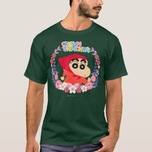 Crayon Shin-chan little Red Riding Hood Crayon T-Shirt