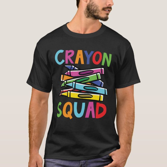 Crayon Squad T-Shirt (Front)