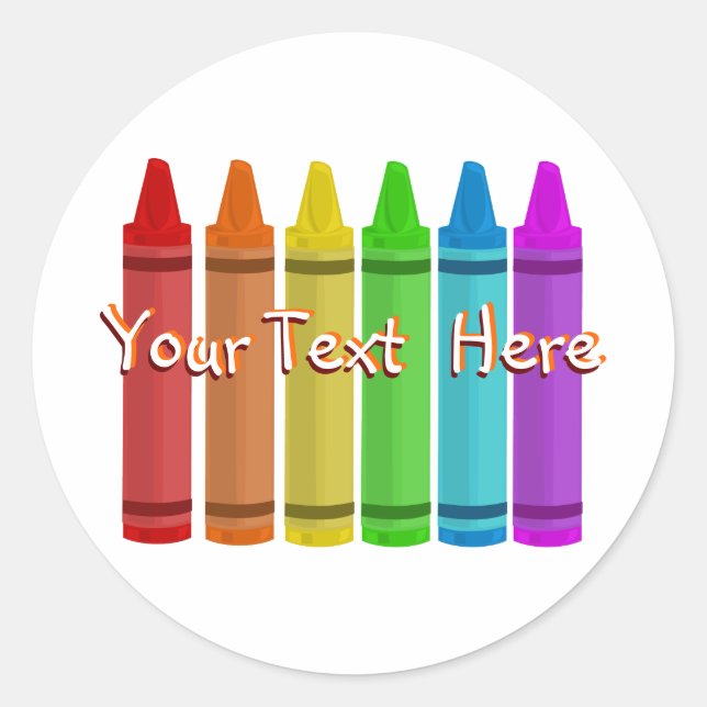 Crayon Stickers (Front)