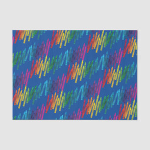 Crayons Kids Birthday Party Art Cute Colourful Tissue Paper