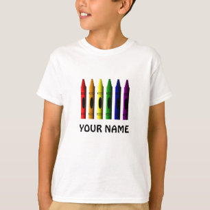 Crayons Name Crayon Kids Comfort T-shirt