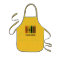 Crayons Name Crayon Kids Yellow Custom Apron