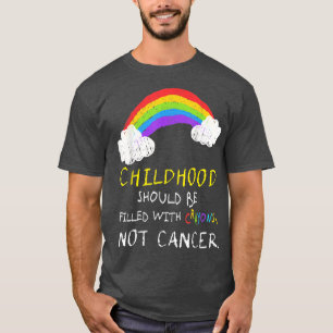 Crayons Not Childhood Cancer Awareness Supporter 1 T-Shirt