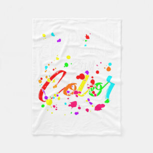 Crayons Still Colour Cute Mental Health Awareness Fleece Blanket