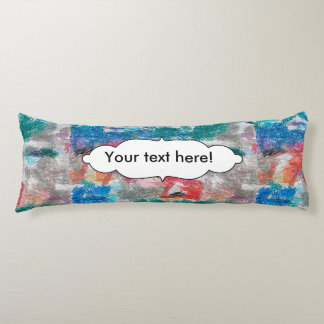 Crayons texture body cushion