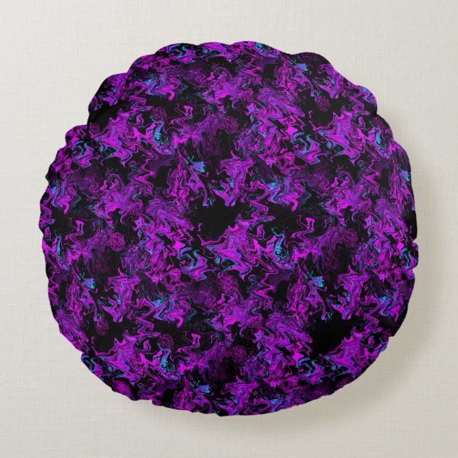 Craziness...... Round Cushion (Front)