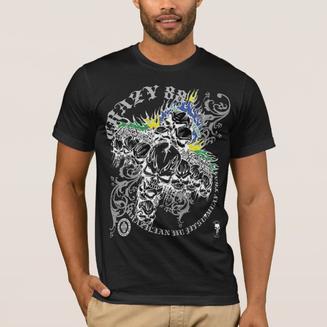 CRAZY 88 DEATH SKULL T-Shirt (Front)