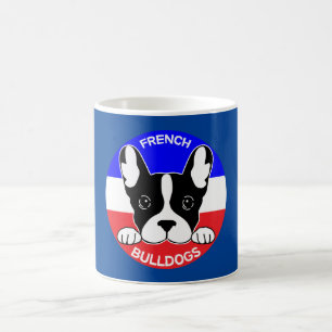 Crazy About French BullDogs - Mins Dogs Of Fun. Coffee Mug