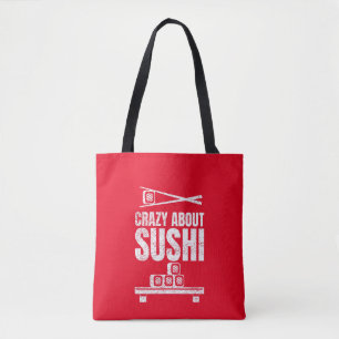 Crazy About Sushi Tote Bag
