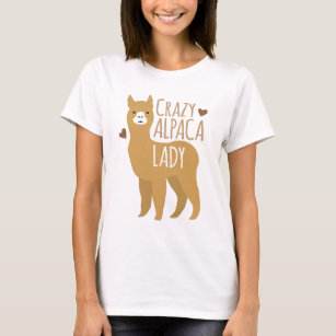 Crazy alpaca lady T-Shirt