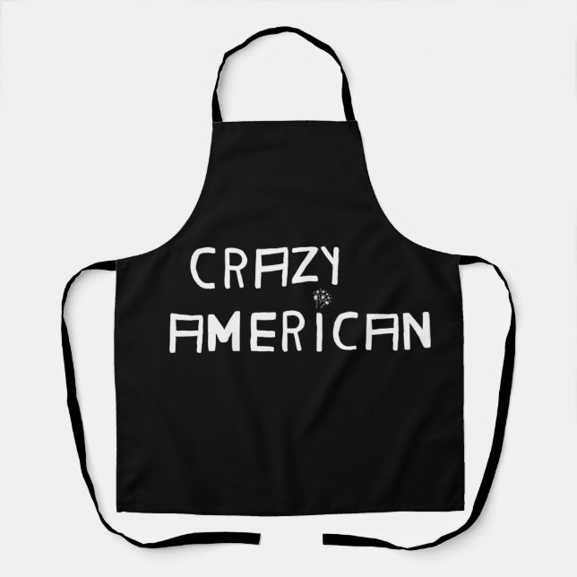 CRAZY AMERICAN APRON (Front)
