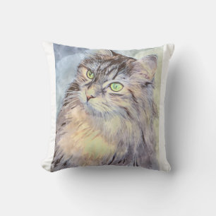 Crazy And Adorable Kitty Cushion