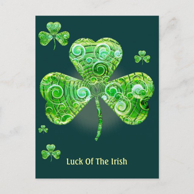 Crazy and unique - Irish for a Day Postcard (Front)