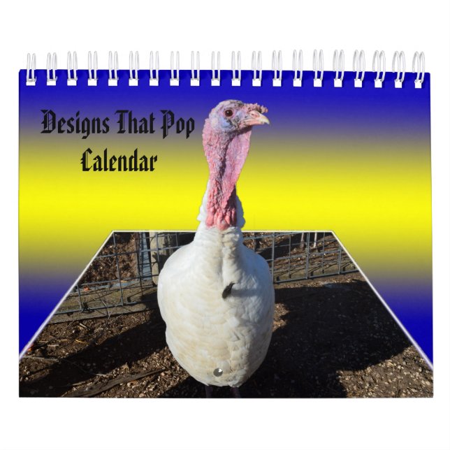 Crazy Artworks That Pop, Calendar (Cover)