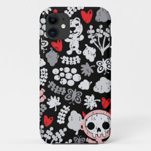 Crazy babies pattern Case-Mate iPhone case