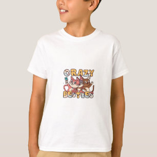 Crazy Besties Taking Funny Selfies Work Bestie Gif T-Shirt