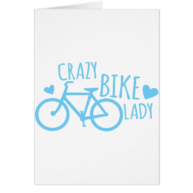 Crazy Bike Lady (Front)