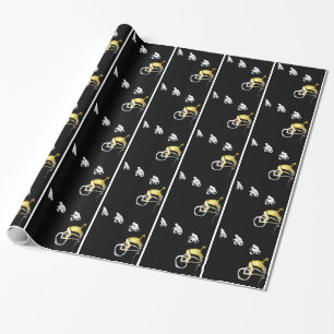 Crazy Bikers in the Dark! Wrapping Paper