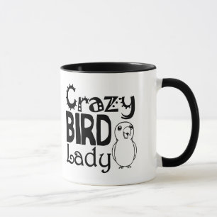 Crazy bird lady mug