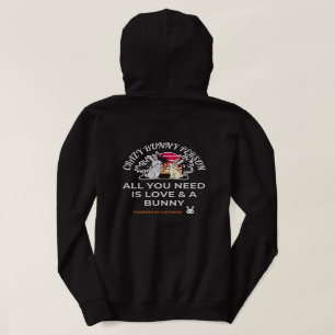 Crazy Bunny Person Hoodie