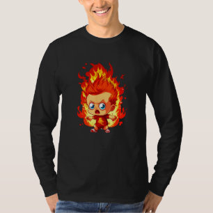 Crazy burning Child T-Shirt