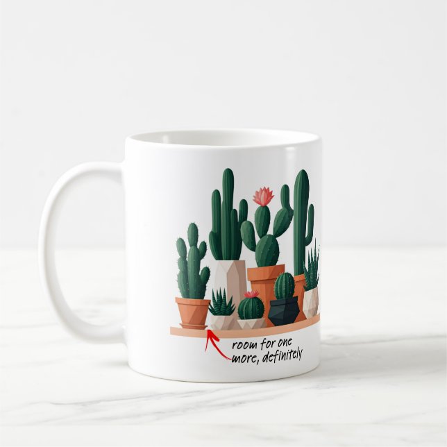 Crazy cactus mug (Left)